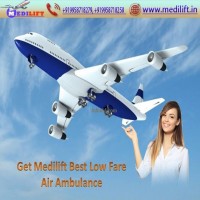 Use Prodigious ICU Support Air Ambulance Service in Kolkata by Medilif
