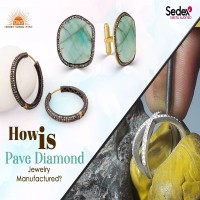 How is Pave Diamond Jewelry Manufactured
