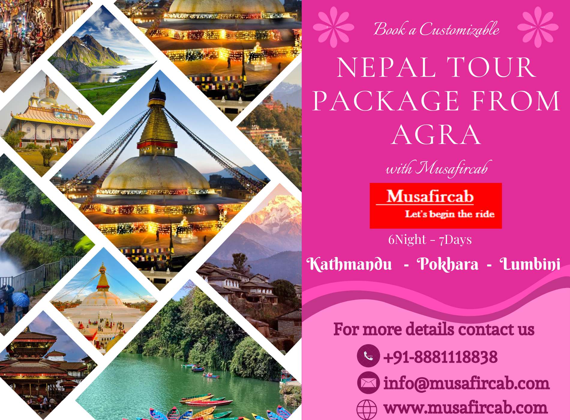 Nepal Tour Package from Agra