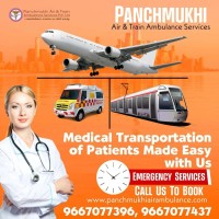 Hire Panchmukhi Air Ambulance Services in Delhi with Finest Medical As